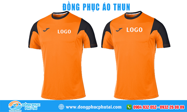 Mẫu đồng phục áo thun cổ tròn 02