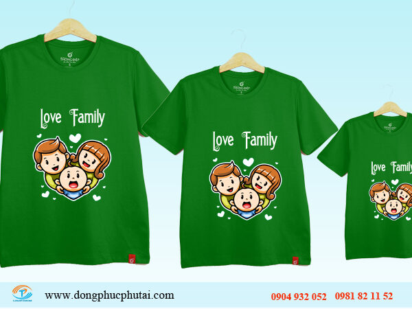 Áo cặp dành cho gia đình GD11