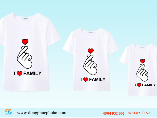 Áo cặp dành cho gia đình GD06