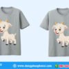 Áo thun in logo hình con dê