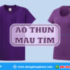 Áo thun màu tím
