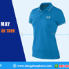Mẫu áo thun đồng phục xanh dương 02