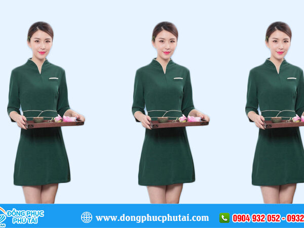 Đồng phục lễ tân spa