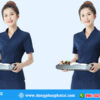 Đồng phục spa màu xanh